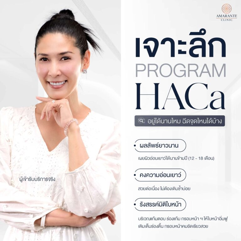 HArmonyCa อยู่ได้นานไหม ต้องทำบ่อยไหม ฉีดจุดไหนได้บ้าง?