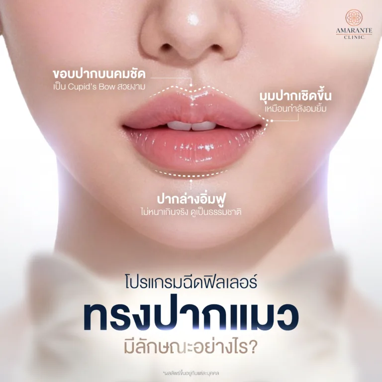 ฟิลเลอร์ปากแมวมีลักษณะอย่างไร?