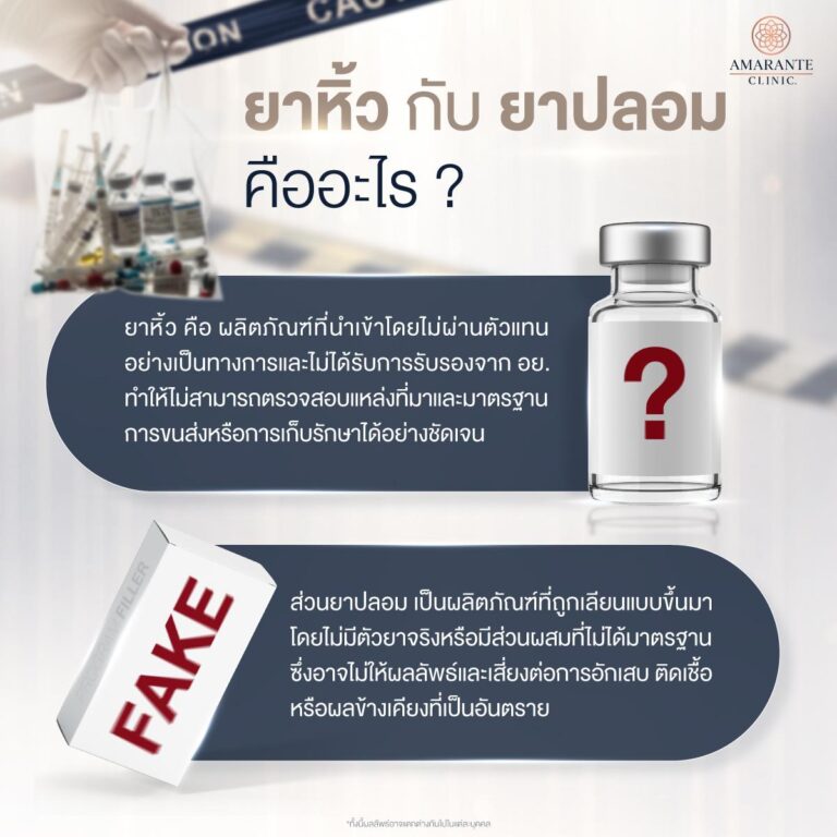 ยาหิ้ว - ยาปลอม คืออะไร ?